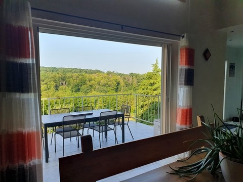 ouverture totale sur la terrasse